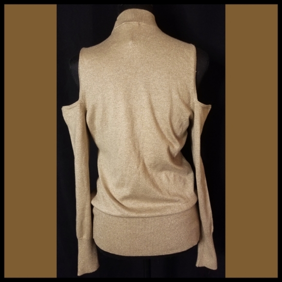 Cache*Gold Metallic Sweater - Picture 4 of 8